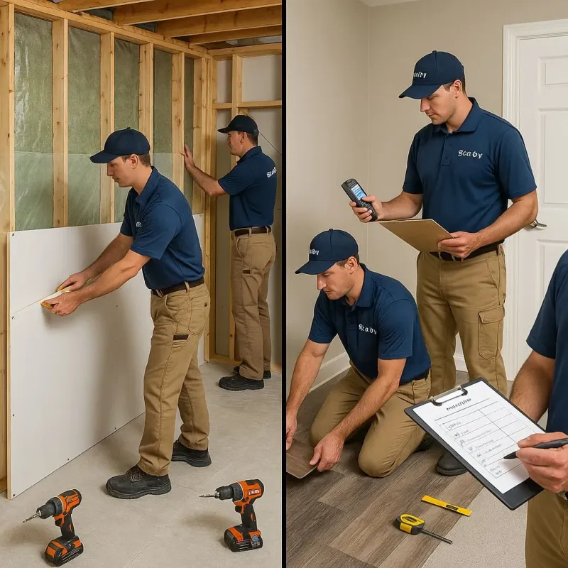 Repairs and Reconstruction process in Basin, WY